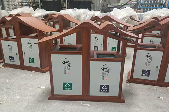 國(guó)風(fēng)韻味，戶外垃圾桶新貌驚艷亮相，共賞匠心之作！
