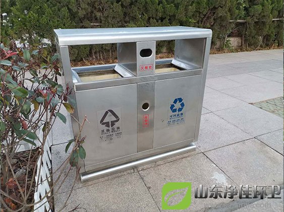 不銹鋼分類(lèi)果皮箱